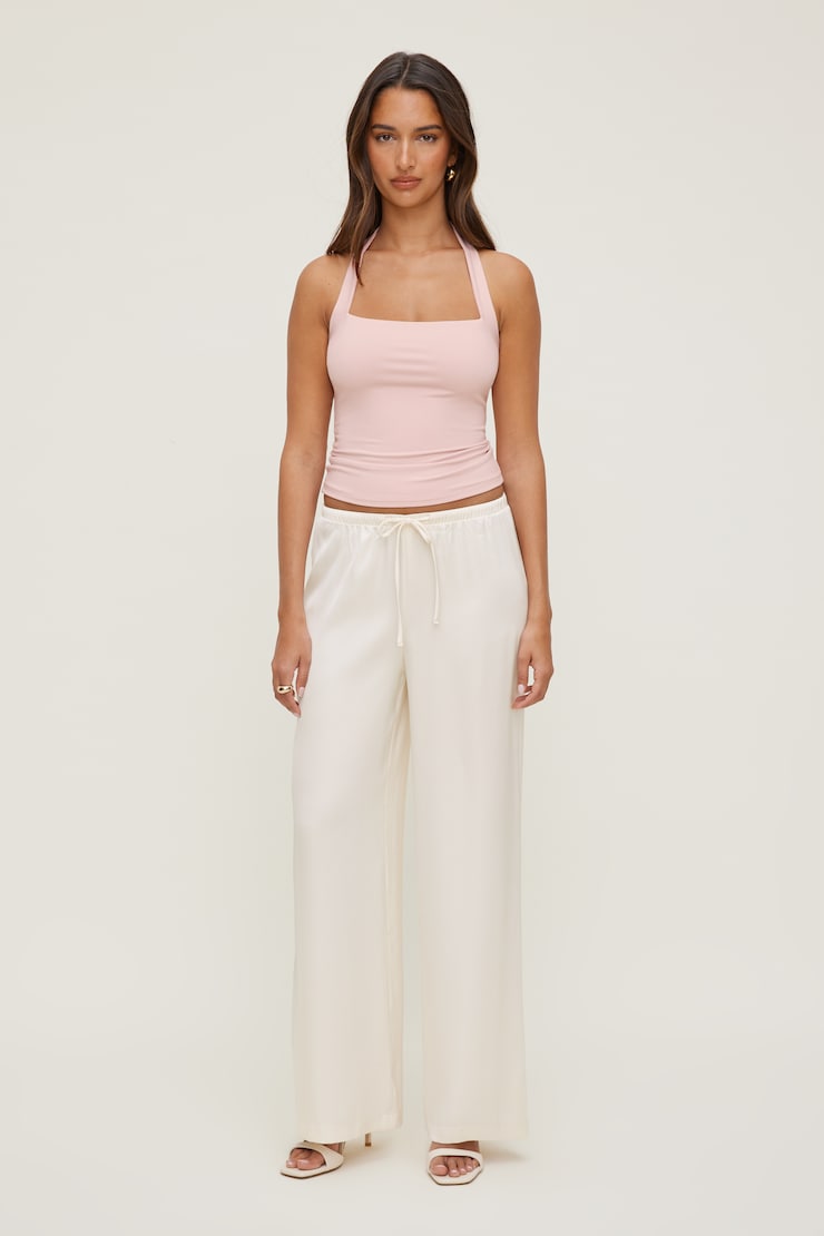Sculpt Halter Top Pale Lilac Pink large