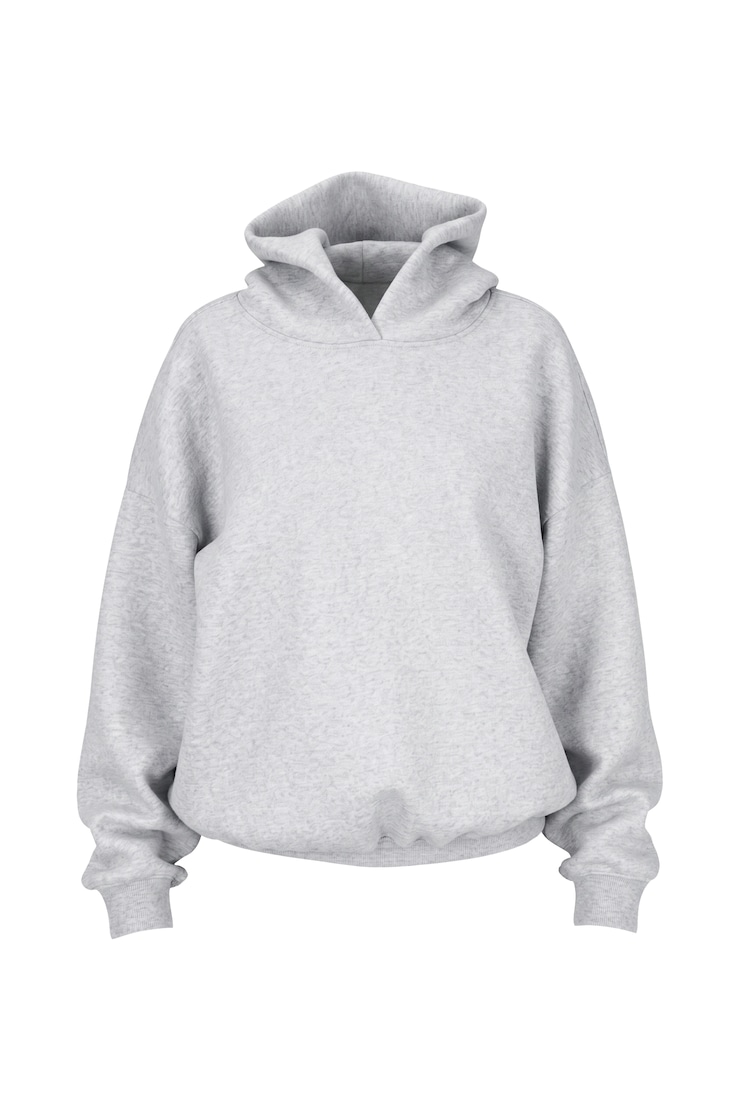 UltraFleece Hoodie, Mid Grey Mix, large