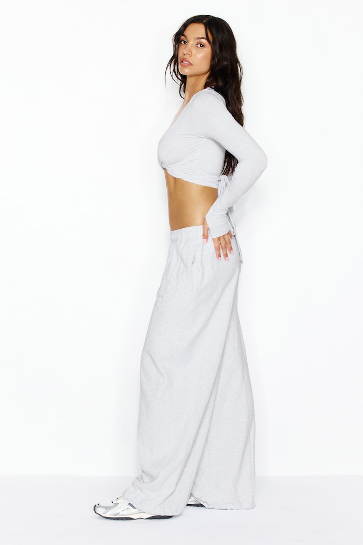 SoftTerry™ Dancer Joggers, Spring Grey Mix, large
