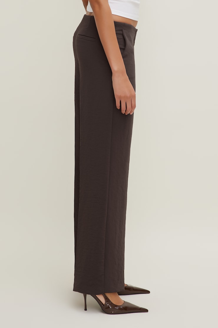 Danika Airflow Low Rise Pants Java Brown large