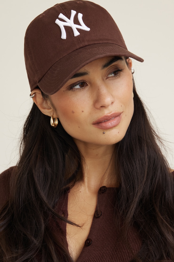'47 Brand | New York Clean Up Cap Bitter Chocolate / White large