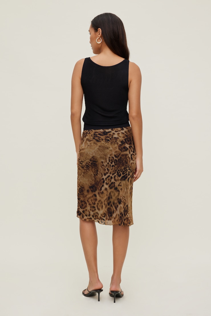 Camisole en tricot lustrée