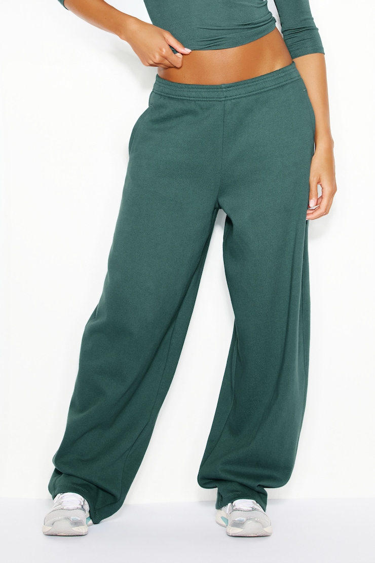 Pantalon de jogging à jambe ballon UltraFleece, Tentation sarcelle, large