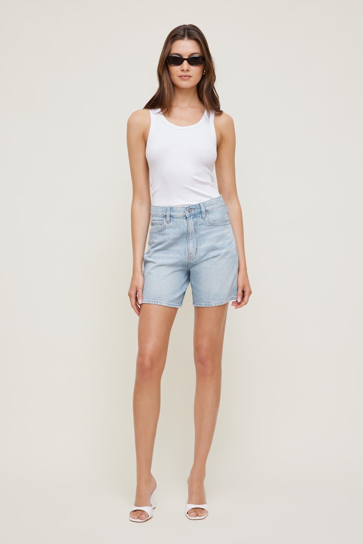 Harper High Rise Jean Shorts
