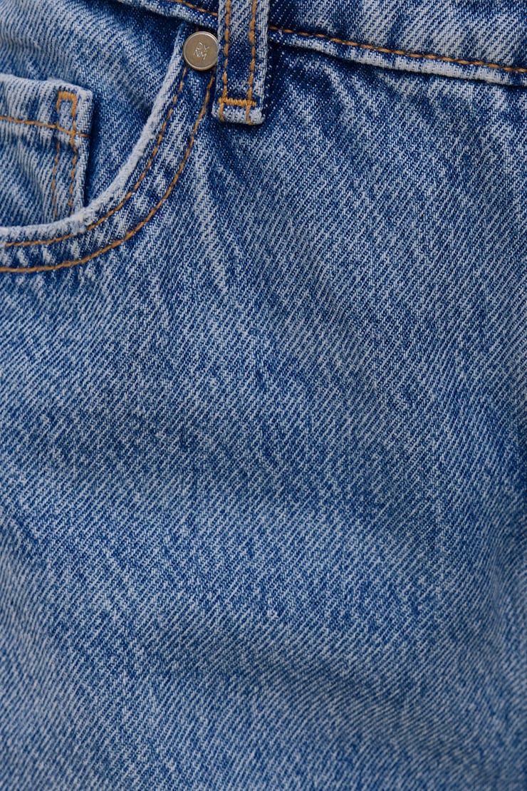 Mika Mid Rise Relaxed Straight Leg Jeans