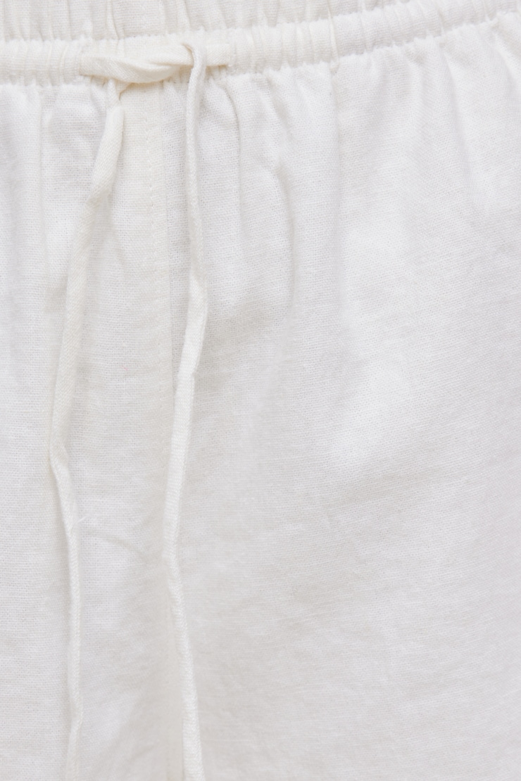 Linen High Rise Shorts