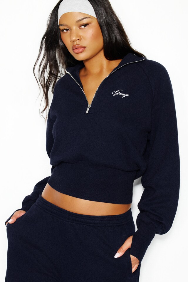 UltraFleece Funnel Half Zip Sweatshirt by Garage