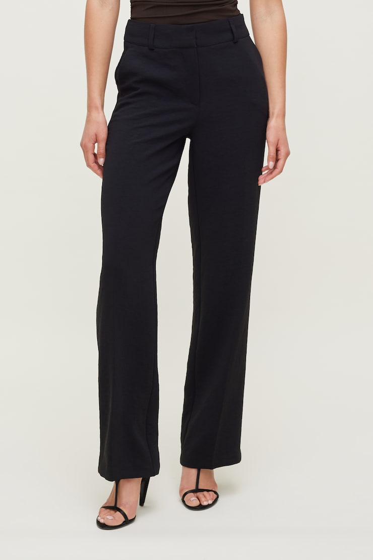 Camelia Airflow Straight Leg Pants Jet Black large