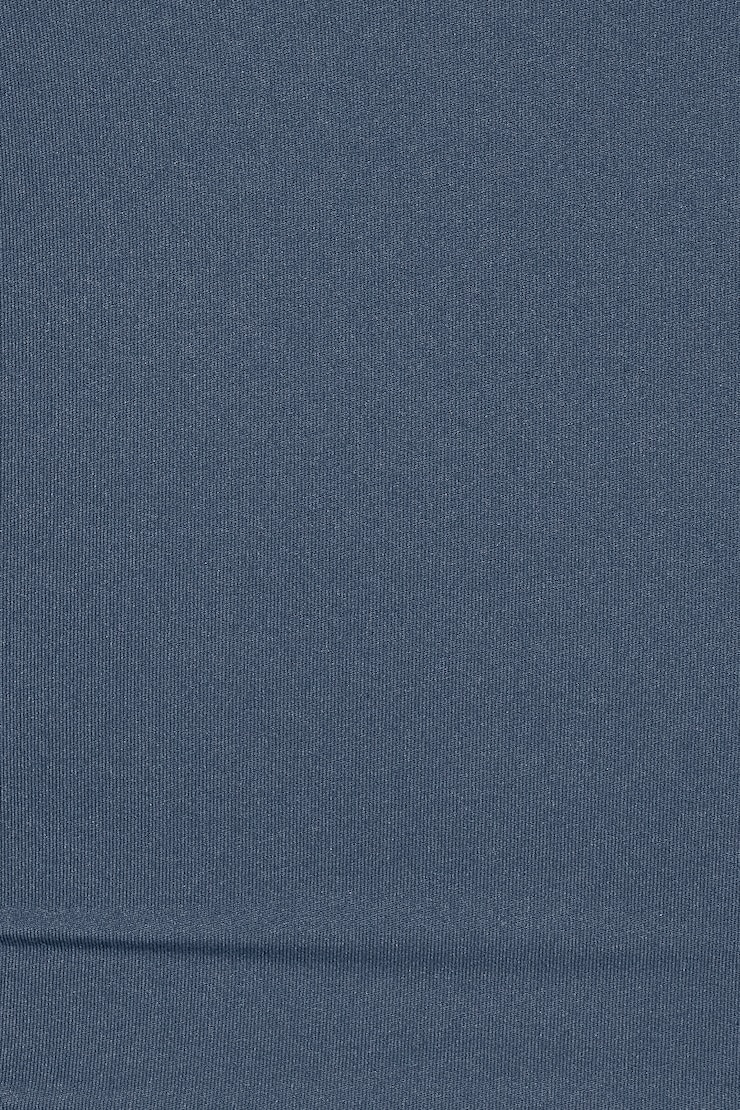 Sleek Off Shoulder Long Sleeve Top, Heated Indigo, large