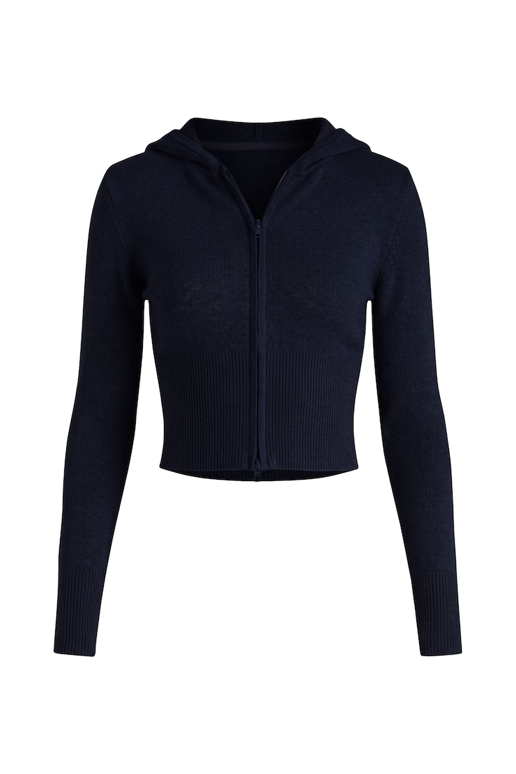 Sweater Zippie, Naughty Navy Blue, large