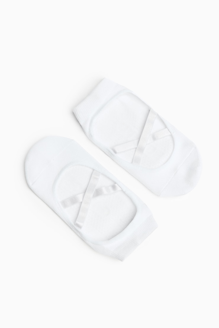 The Pilates Socks, Bright White, large