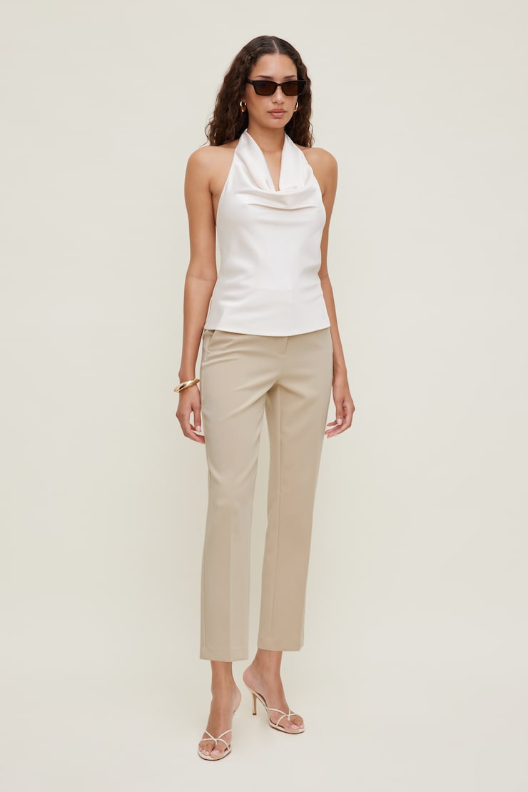 High Rise Slim Fit Pants