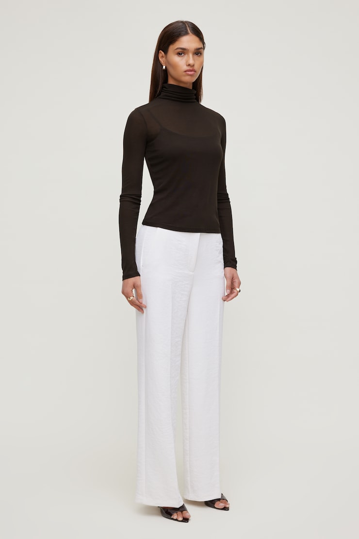 Yasmin Airflow Straight Leg Pants Calming Off White large