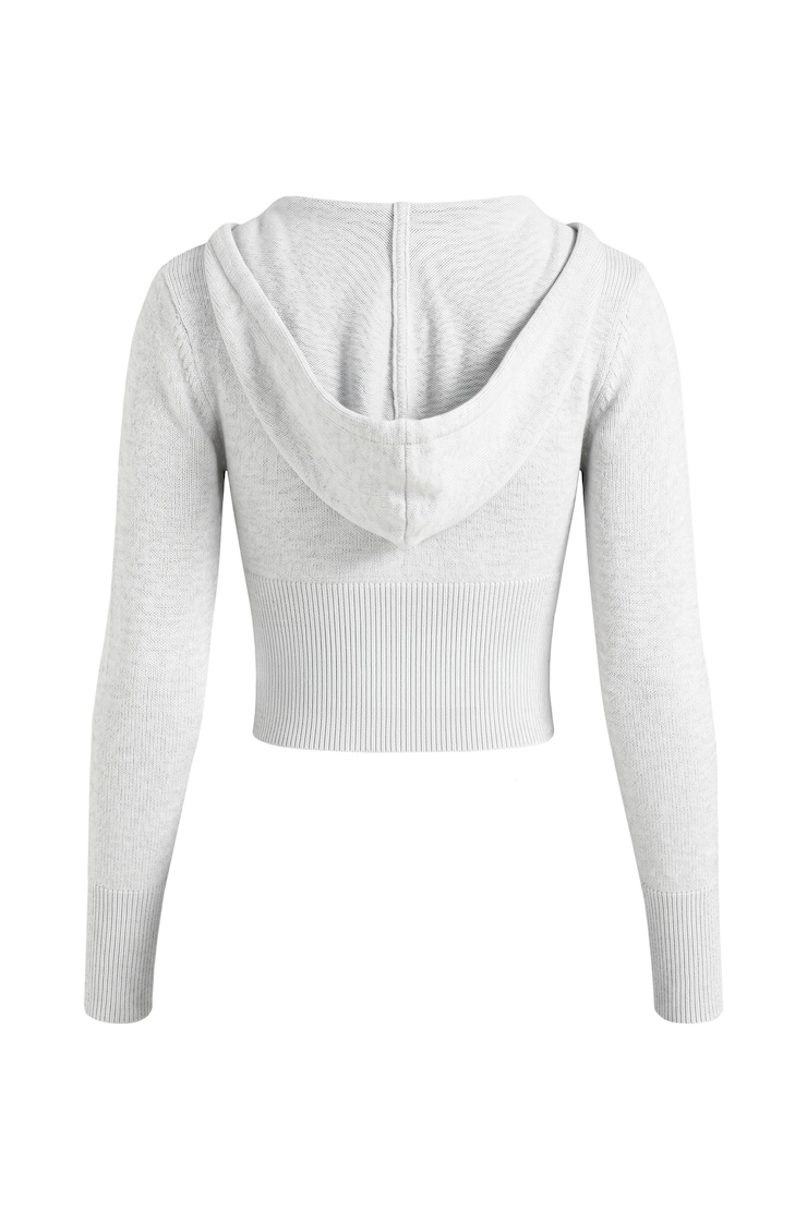 Sweater Zippie, Spring Grey Mix, large