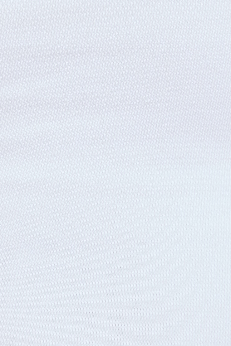 Smooth Square Neck Halter Top, Bright White, large