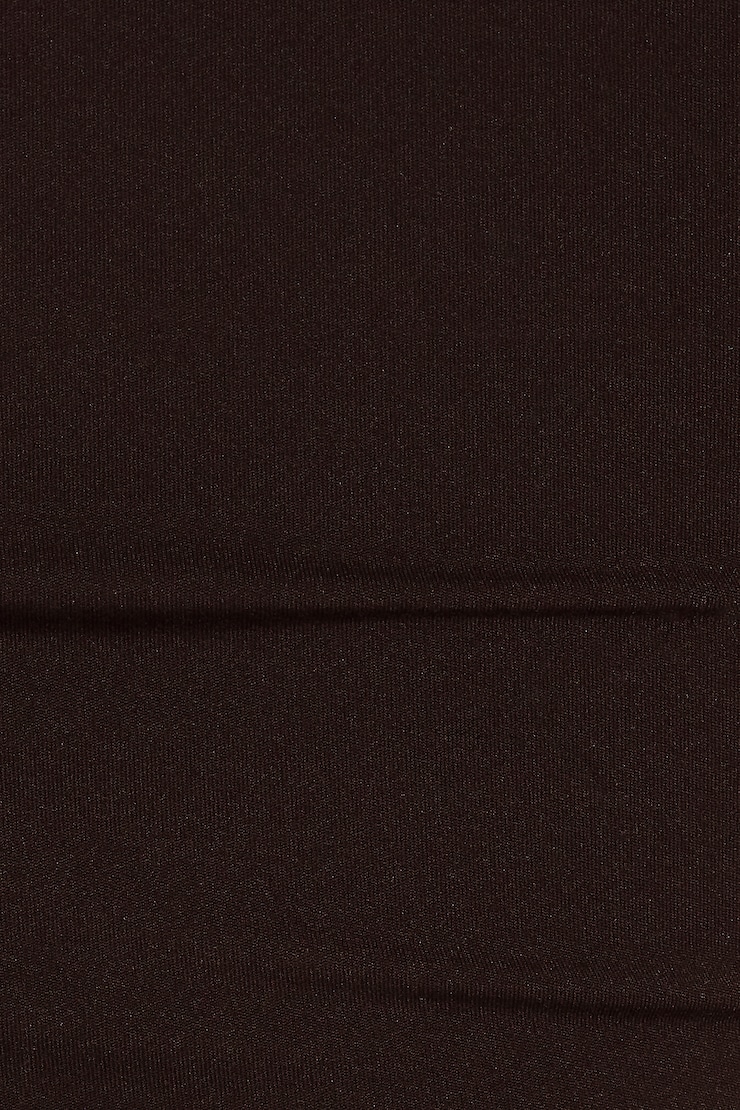 Sleek Crewneck T-Shirt, Chocolate Mousse Brown, large