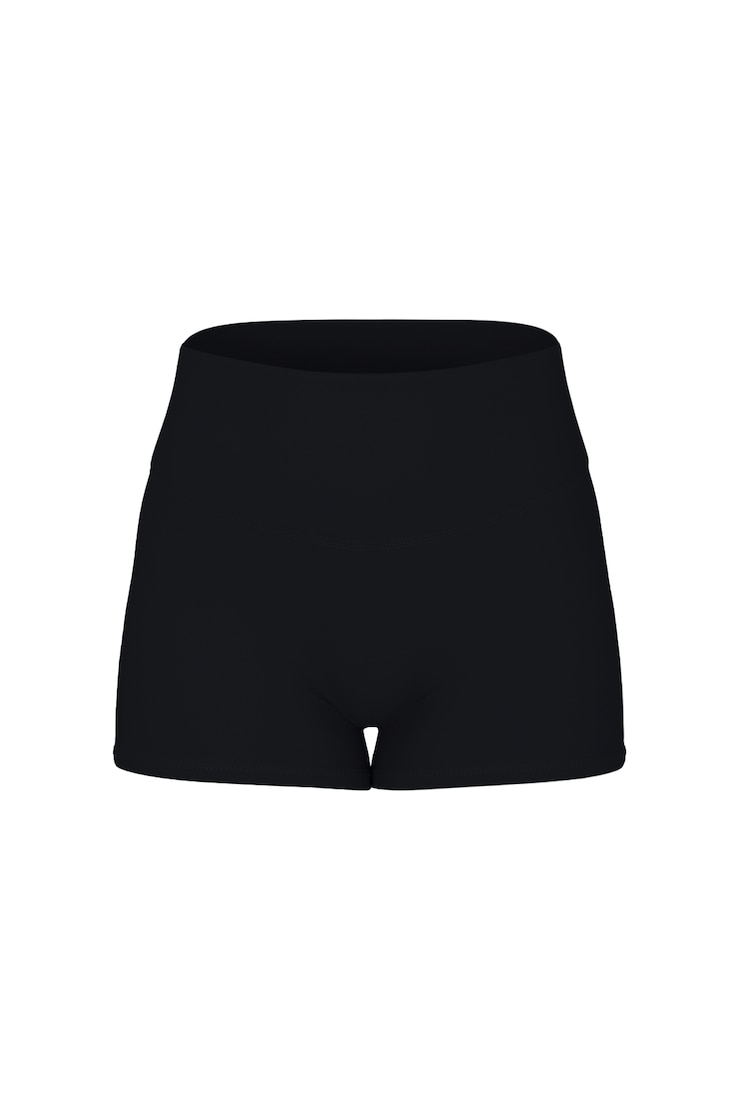 Active Booty Shorts, Jet Black, large