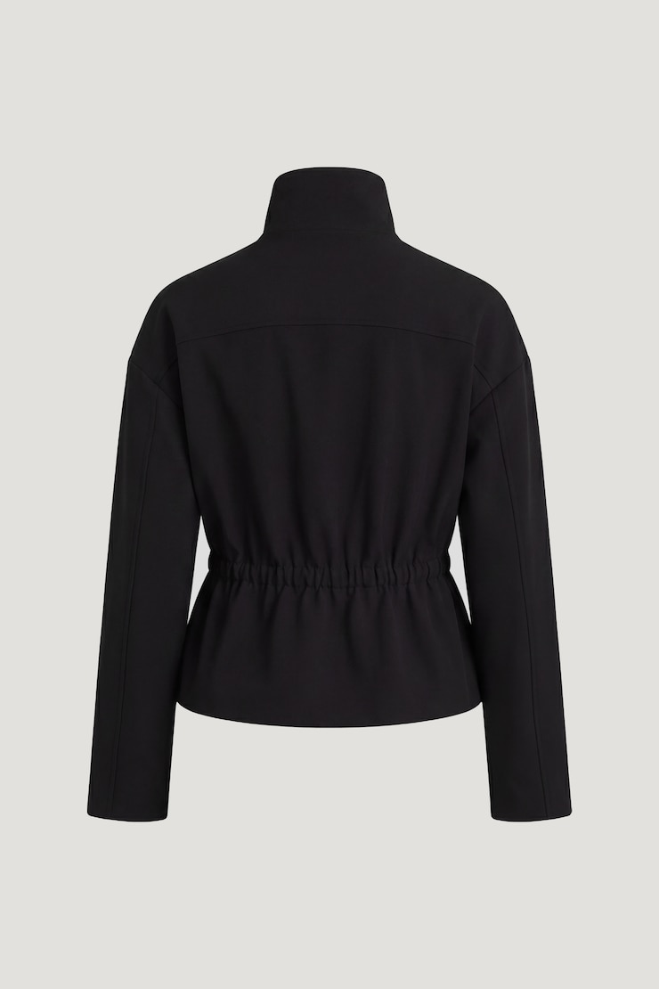 Maeve Cinched Jacket JET BLACK large