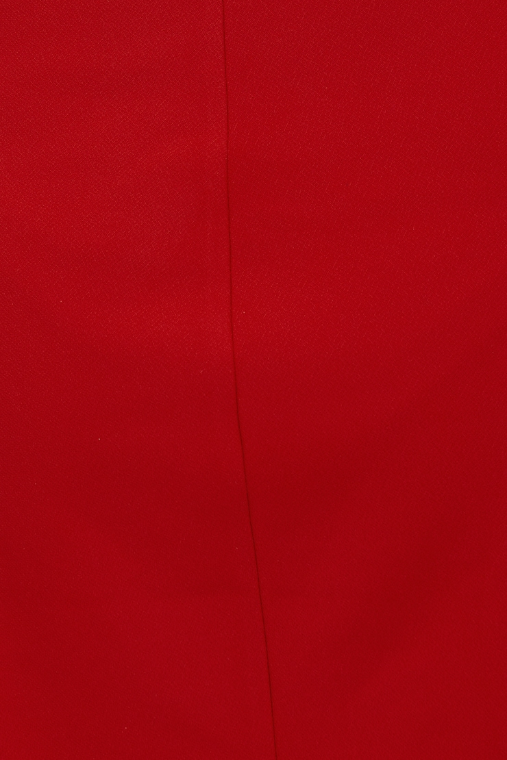 Jana Crepe Mini Dress Goji Berry Red large