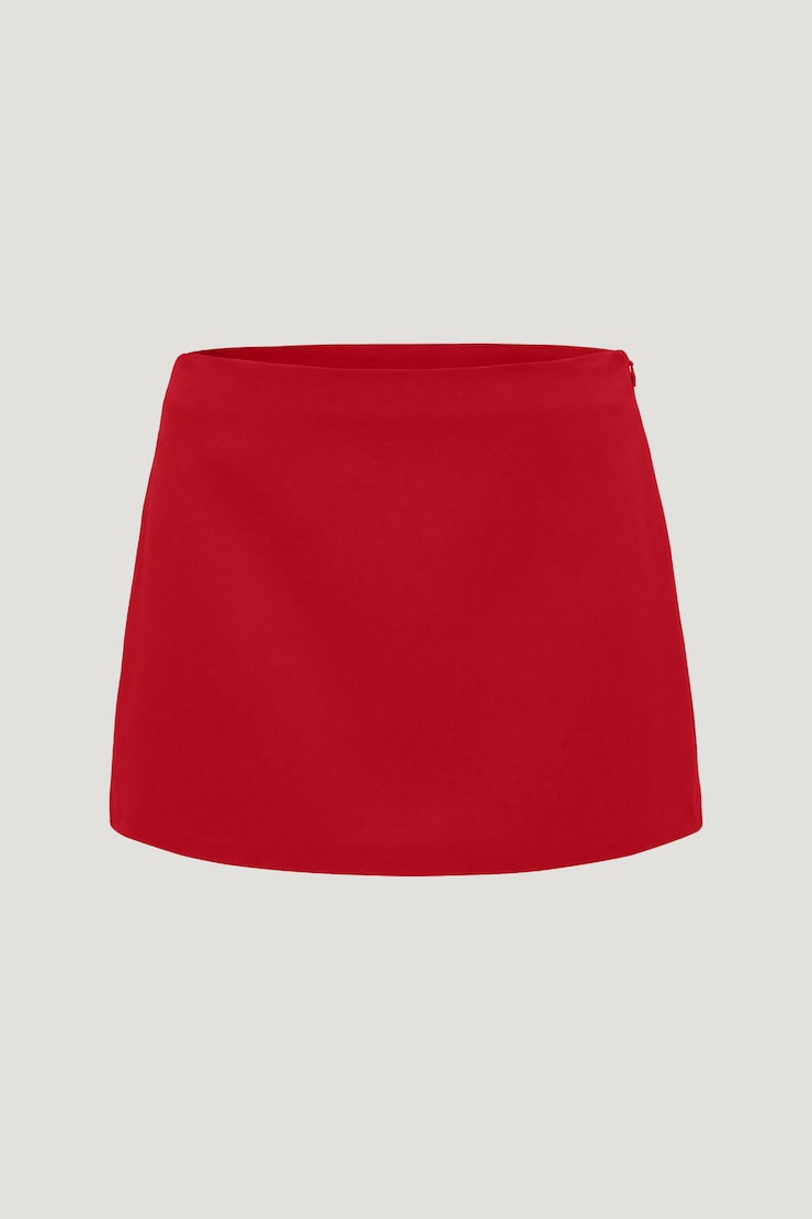 Stacie Mini Skort Goji Berry Red large