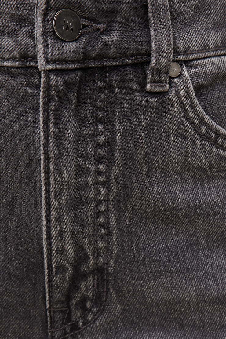 Heidi High Rise Wide Leg Jeans Medium light black / Mercury Grey large