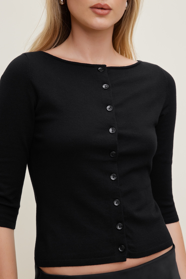 3/4 Sleeve Cardigan