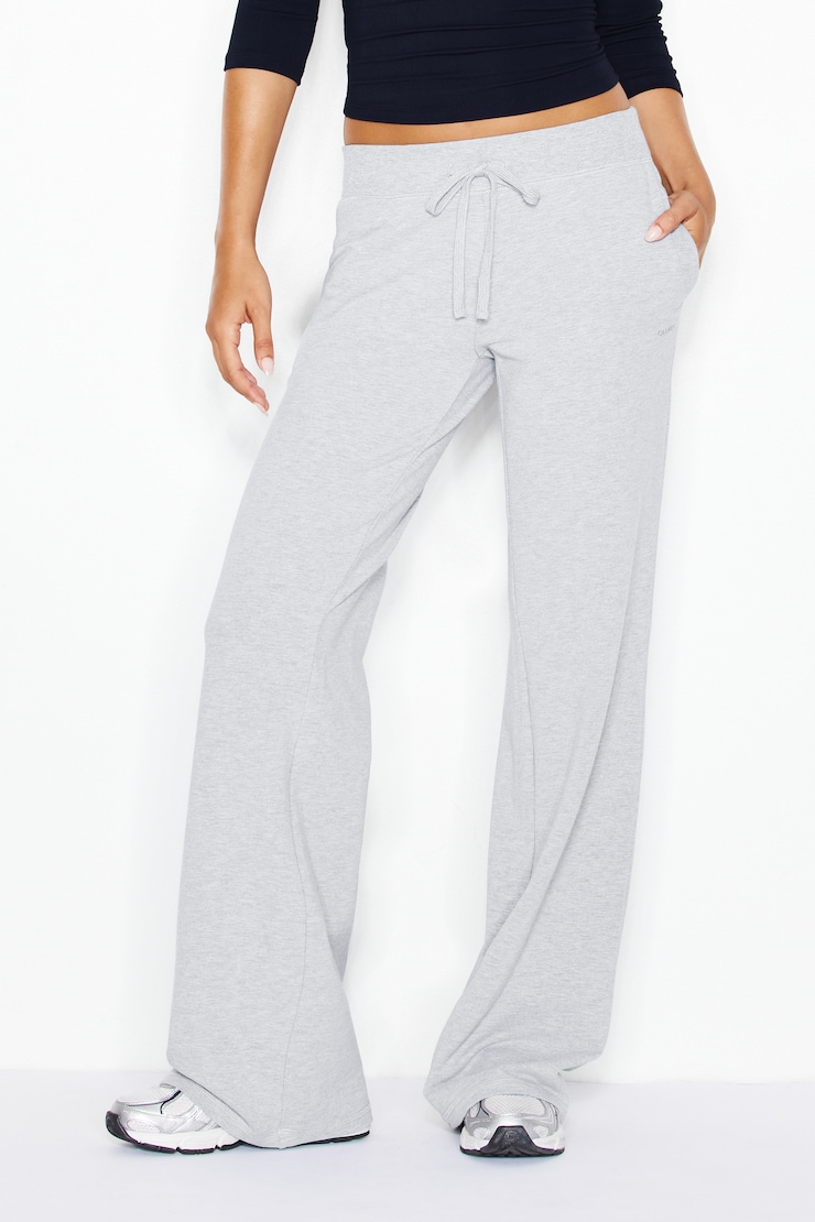 Snatch Booty StretchTerry™ Pants, Mid Grey Mix, large