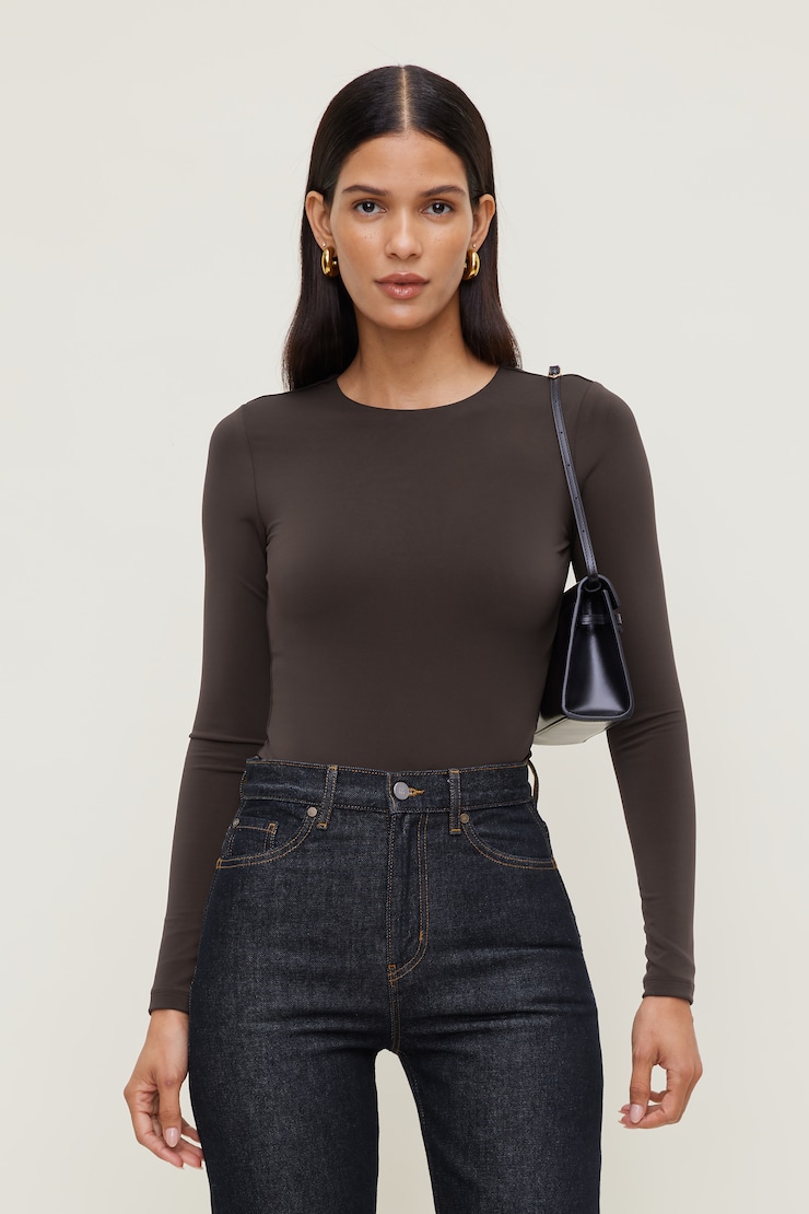 Sculpt Crewneck Bodysuit