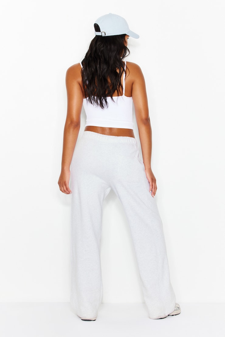 UltraFleece Straight Leg Sweatpants, Spring Grey Mix, large
