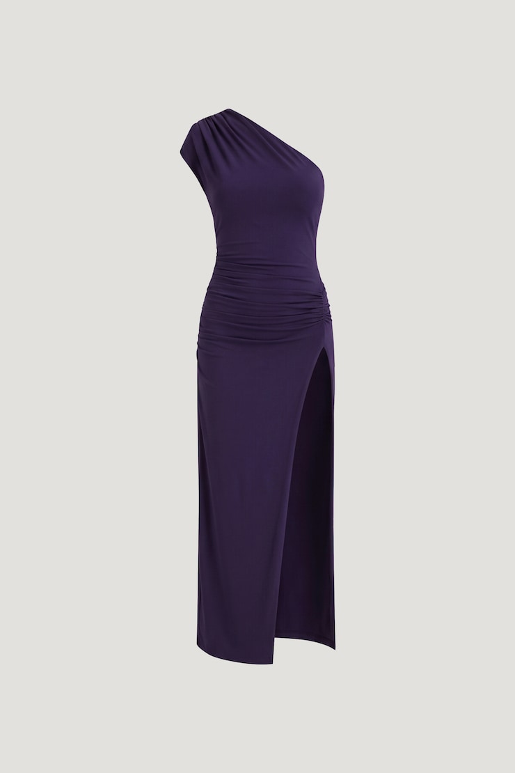 Sculpt Slit Maxi Dress Parachute Purple large