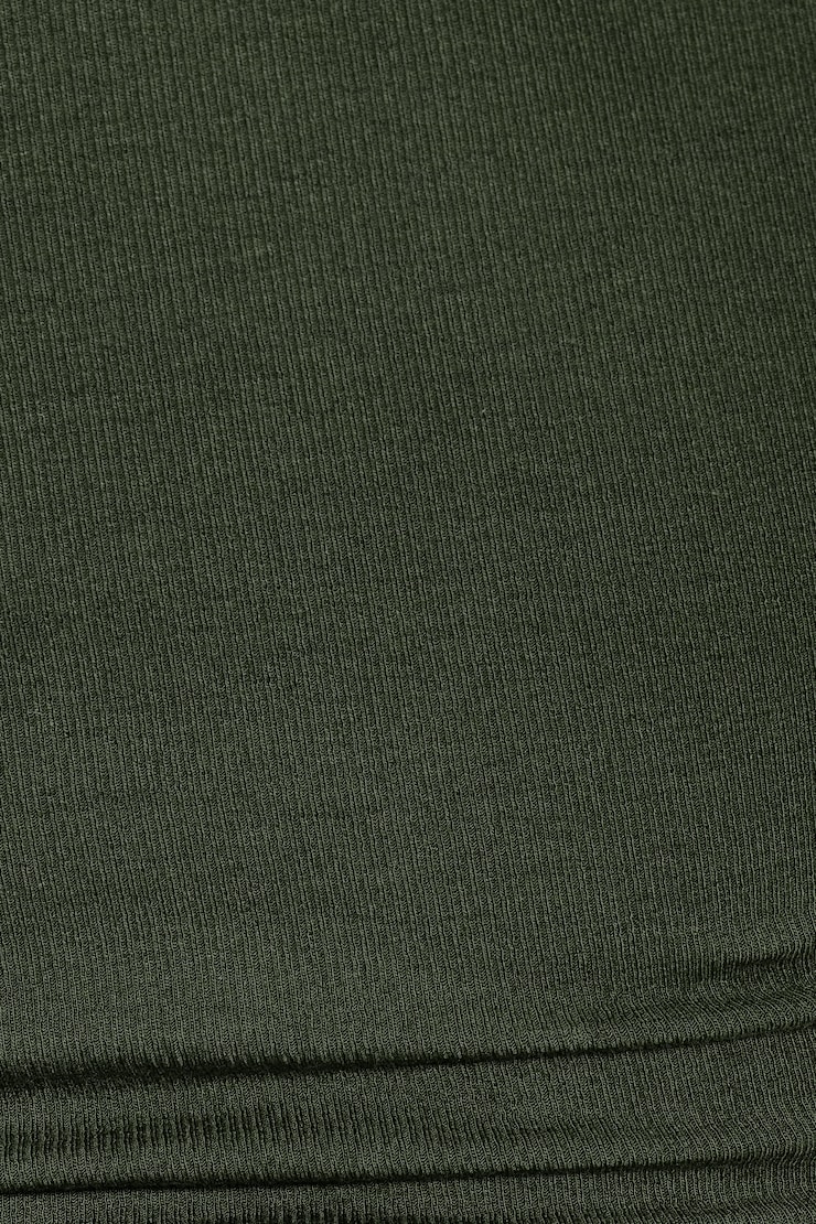SnatchRib Notch T-Shirt, Olive Obsession, large