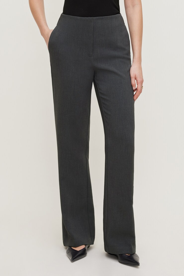 Stevie Slim Bootcut Pants Anchor Grey large