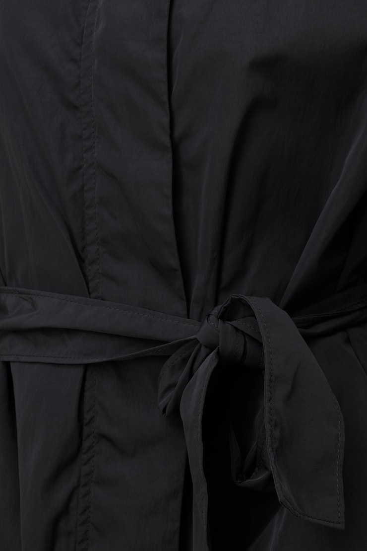 Hazel Bubble Anorak Jet Black large