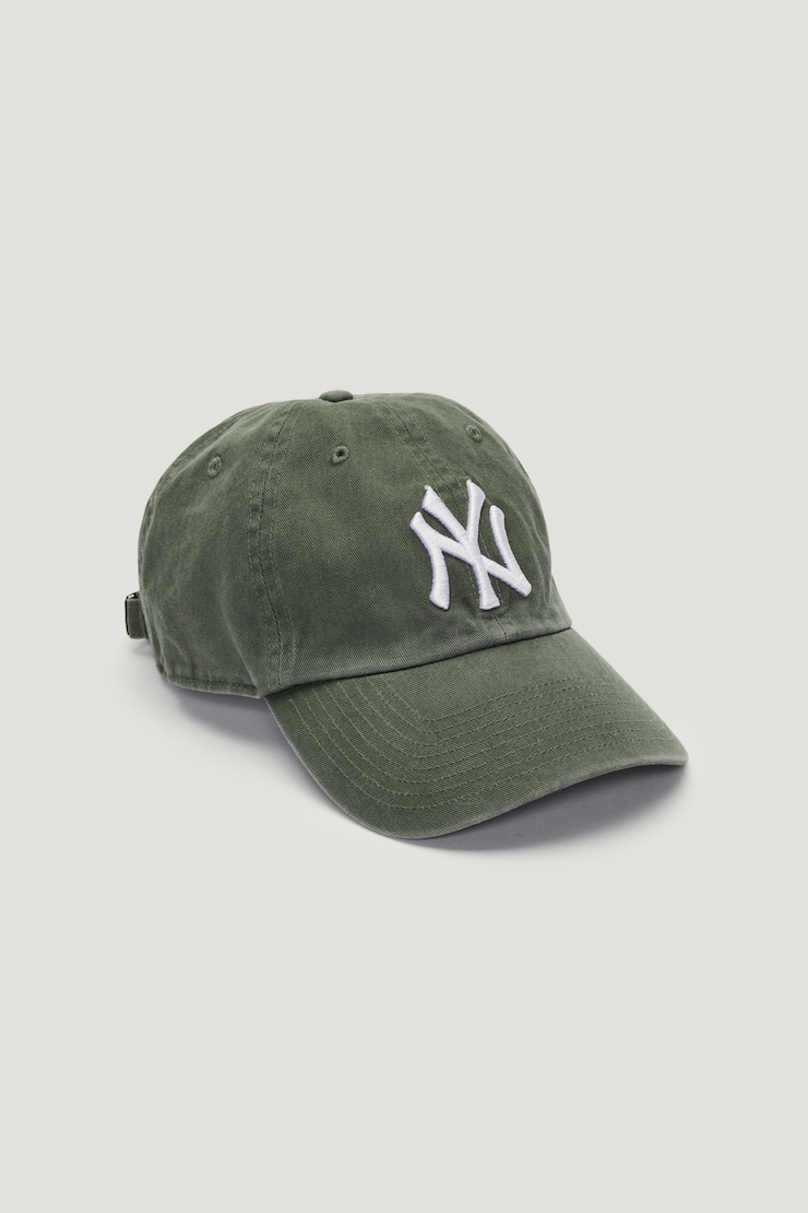 '47 Brand | New York Clean Up Cap Moss Green / White large