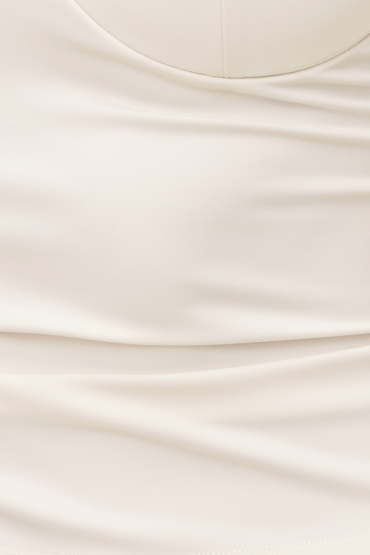 Mindi Padded Bustier Top Calming Off White large