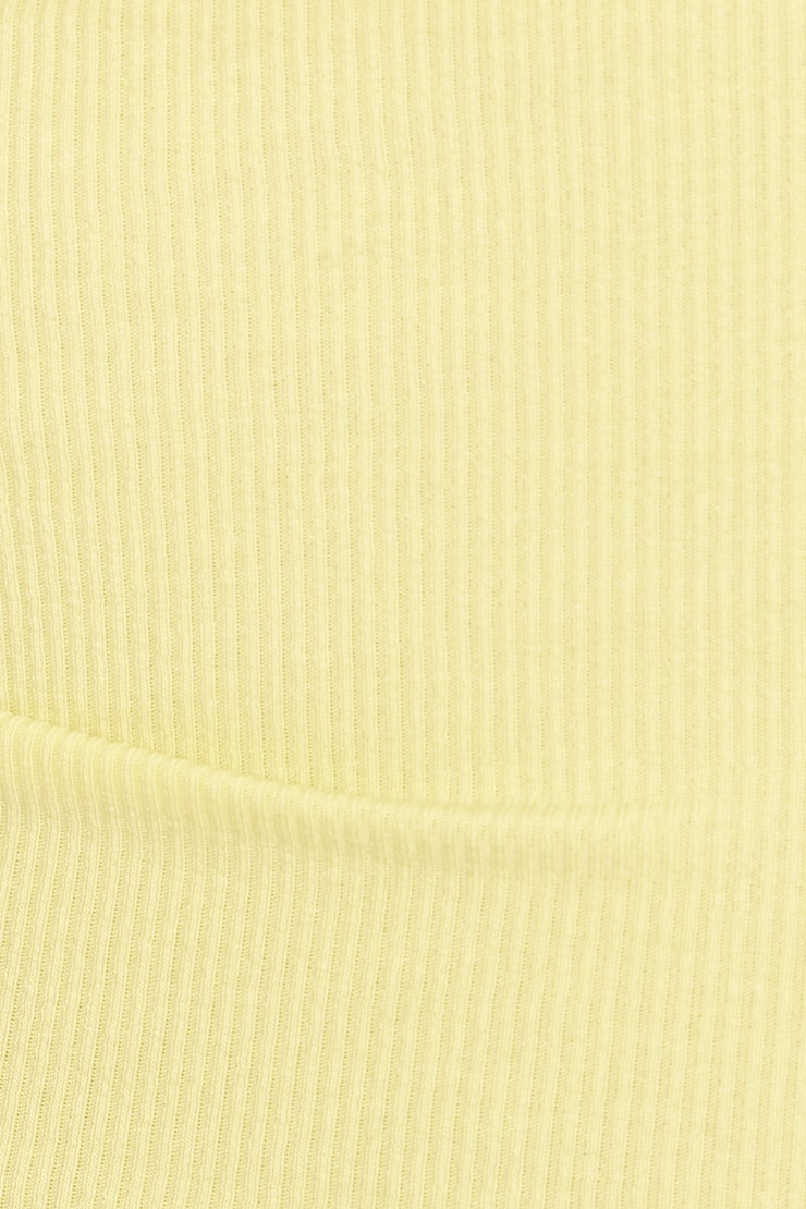 SnatchRib Scoop Tank Top, Limonada Yellow, large