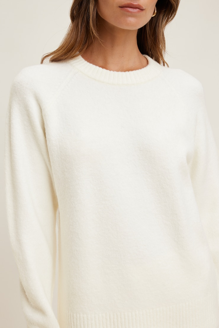 Rory Oversized Sweater Snow White large
