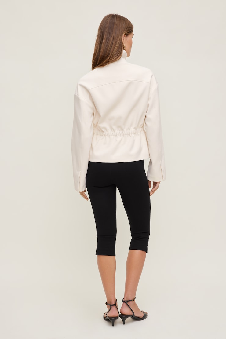 Maeve Cinched Jacket Sea Salt Cream large