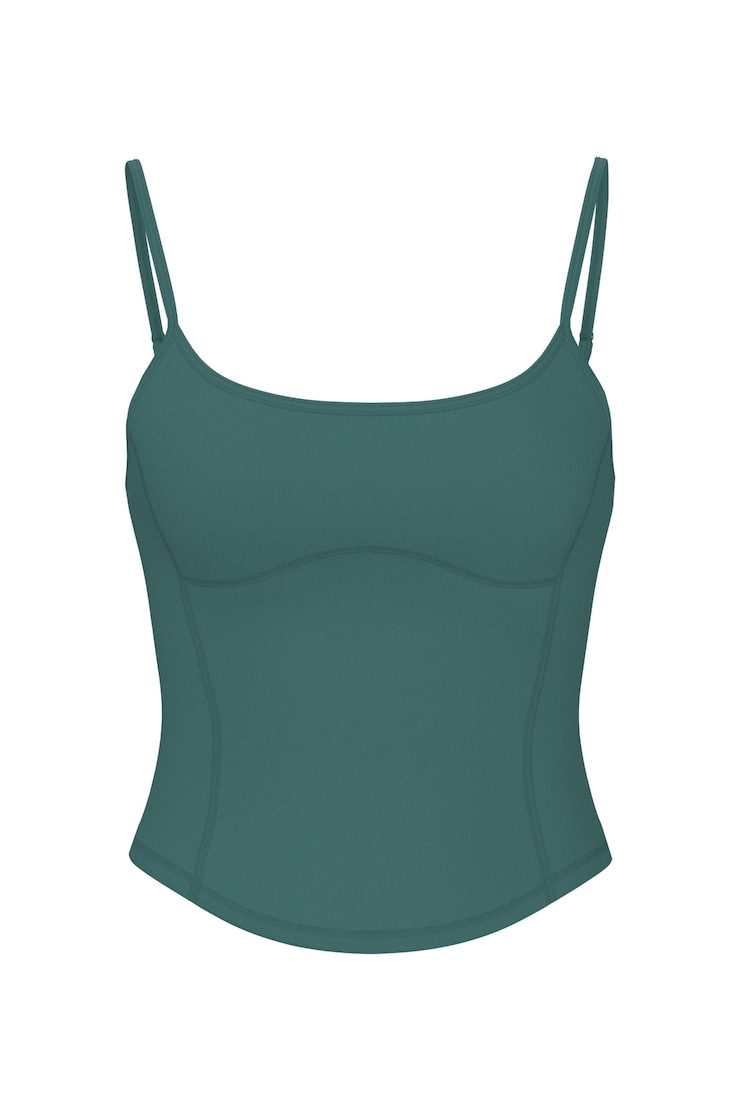 Camisole définie sous le buste Active, Tentation sarcelle, large