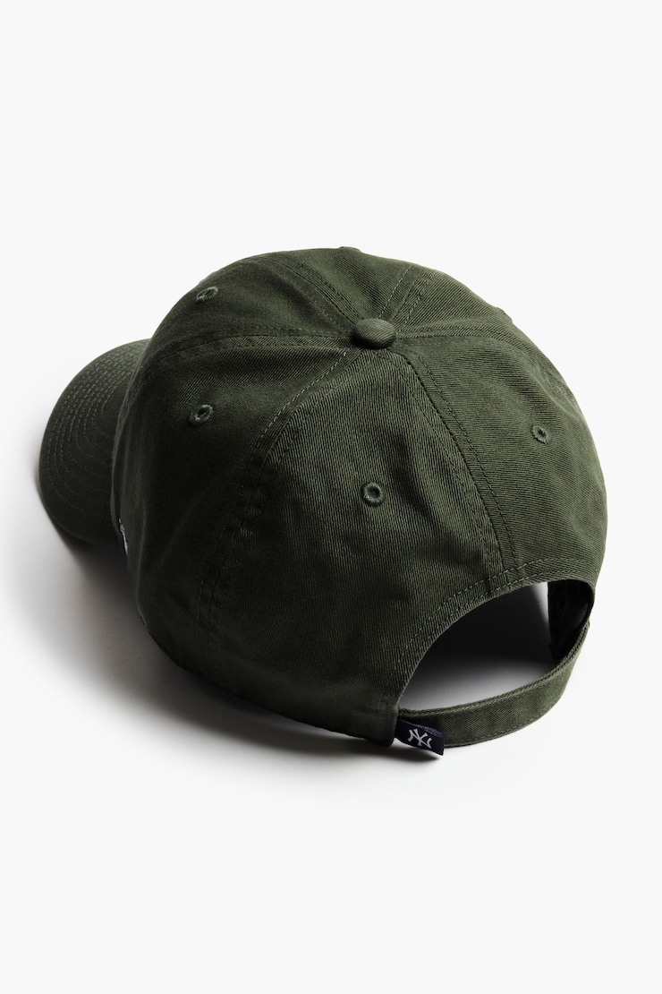 47 BRAND Clean Up Cap  - NY, Olive Obsession/White, large