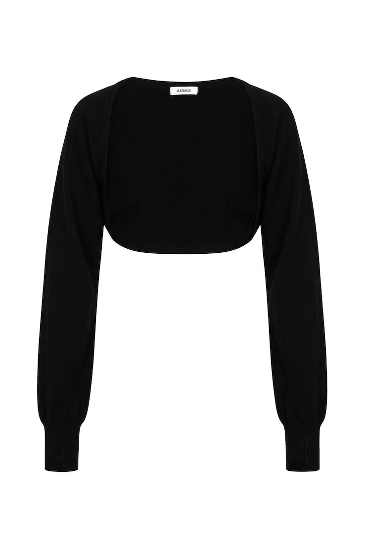 SoftTerry™ Shrug, Jet Black, large