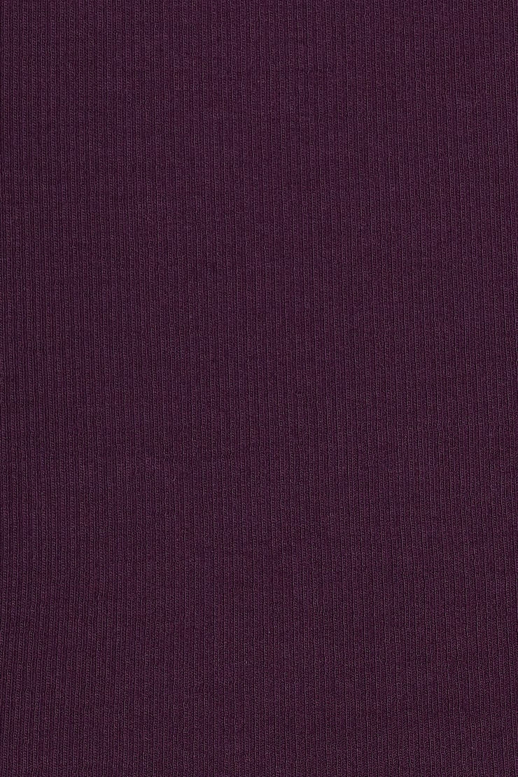 SnatchRib 3/4 Sleeve Top, Wild Berry Maroon, large