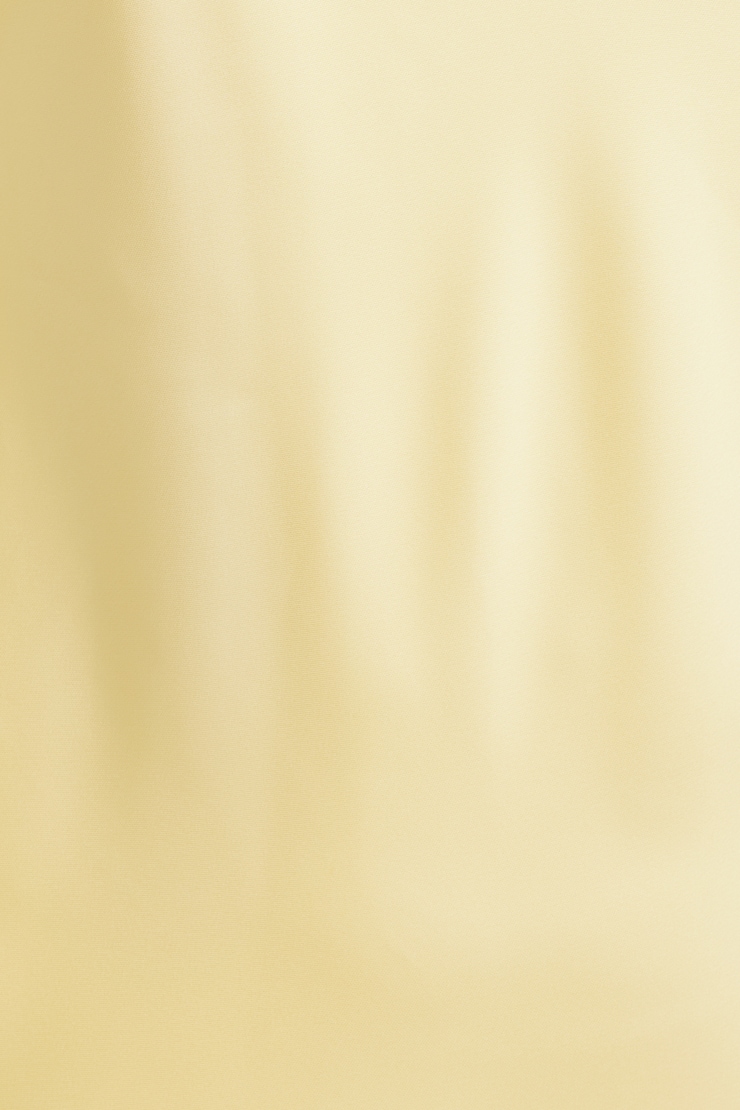 Andy Satin Maxi Dress Pale Yellow large