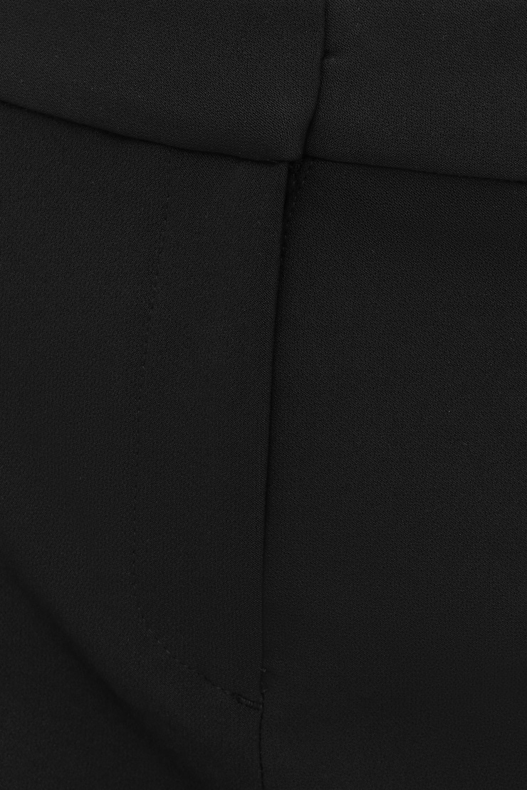 Crepe High Rise Culottes Jet Black large
