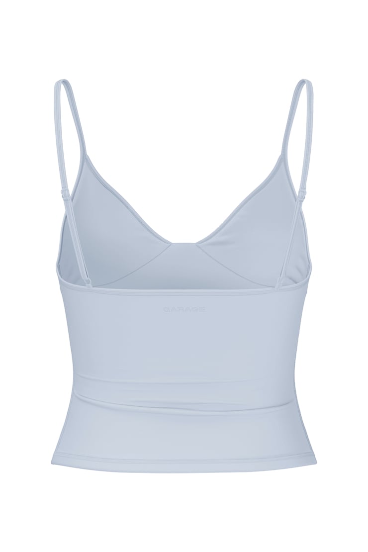 Active Plunge Cami Top, Blue Flirt, large