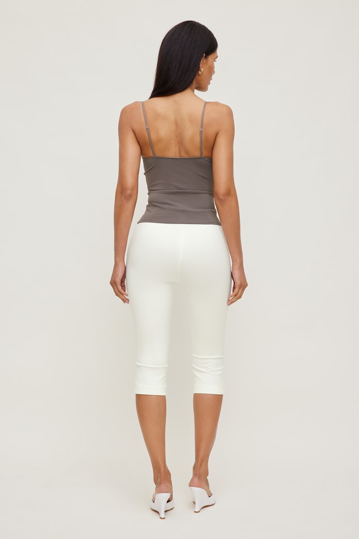 Liv Capri Pants Marshmallow White large