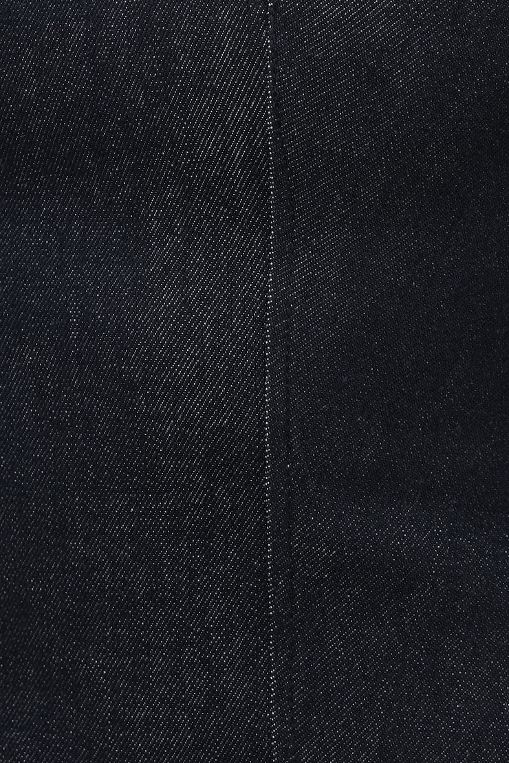 Denim Bustier Top Dark Indigo / Rinse large