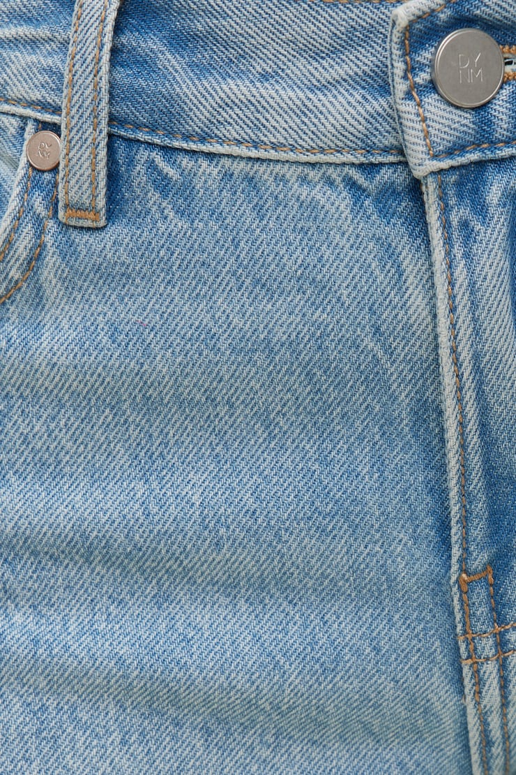 Jules Relaxed Low Rise Straight Leg Jeans Light Indigo / Estes Blue large