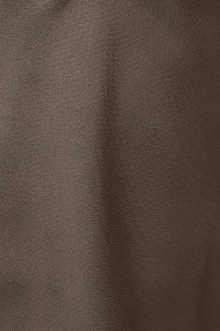 Vea Satin Halter Top Light Mocha Brown large