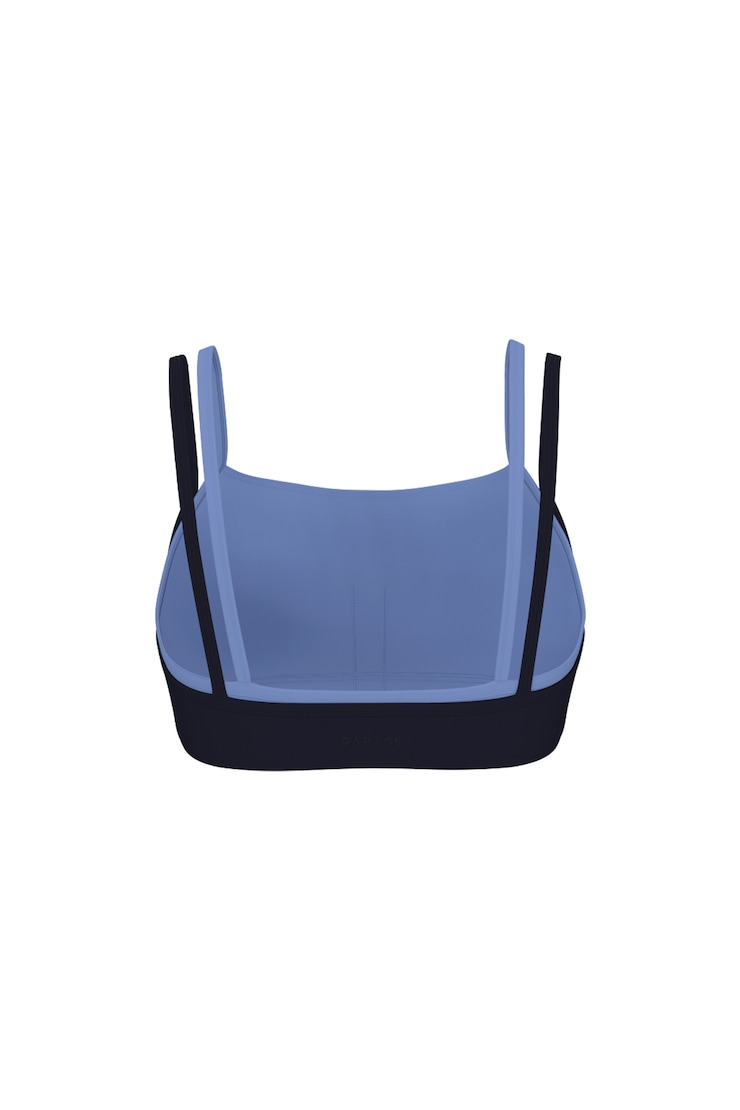 Active Double Layer Bra, Naughty Navy Blue/Blue Blush, large